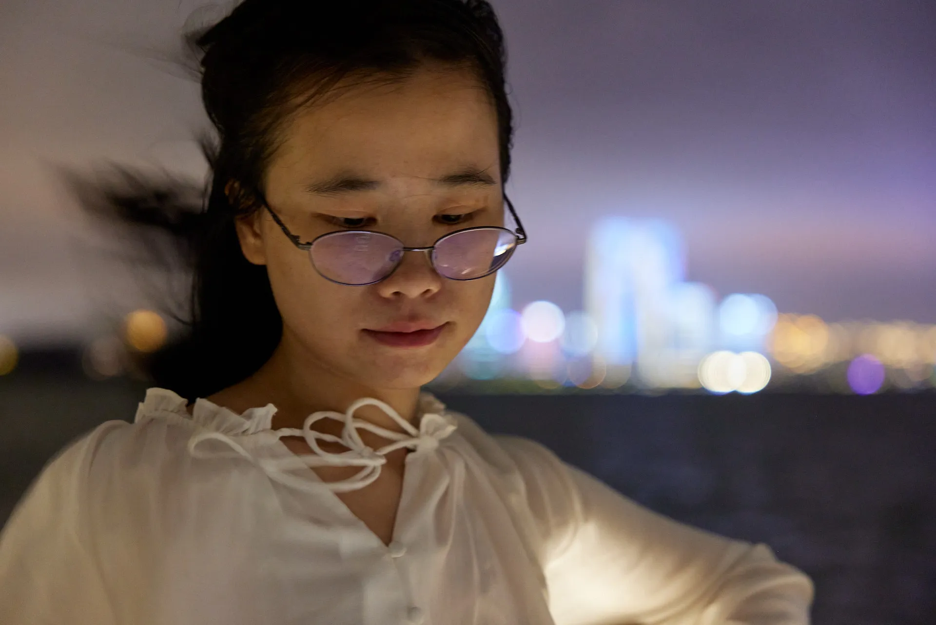 女朋友-金鸡湖畔